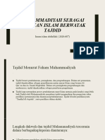 Muhammadiyah Sebagai Gerakan Islam Berwatak Tajdid