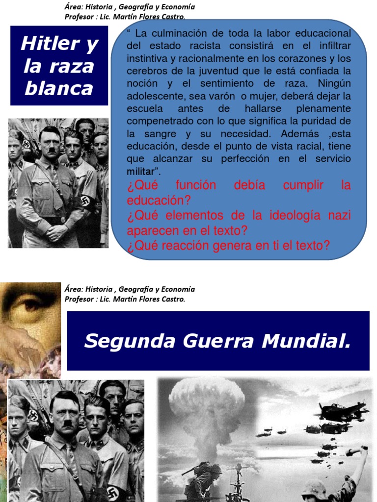 Fases y Consecuencias de La Segunda Guerra Mundial