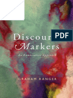 (Graham Ranger) Discourse Markers An Enunciative