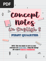 English 8 Quarter 1 Concept Notes 1