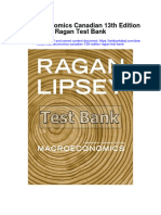 Macroeconomics Canadian 13th Edition Ragan Test Bank
