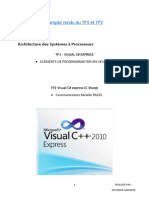 Compte Rendu Du TP1 Et TP2