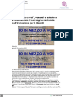 A Fossombrone Il Convegno Sull'inclusione Dei Disabili