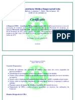 Certificado Empresa