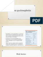 Acute Pyelonephritis