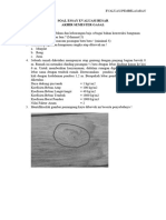 Telaah Soal Essay Evaluasi Pembelajaran