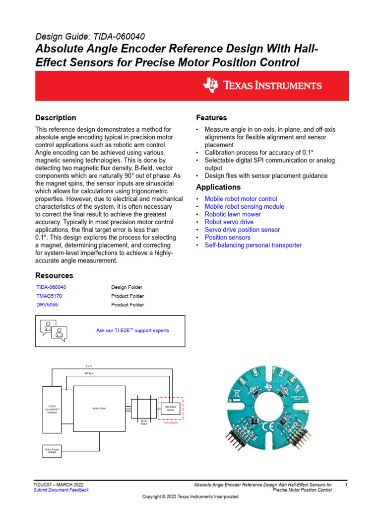 Tiduc 07 PDF Electric Motor Sensor