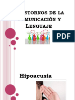 Clase 11,12,13 Trast de La Comunicacion Hipoacusia Disfasia