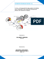 Automotive Brakes System 1