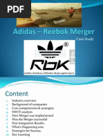 adidas takeover reebok