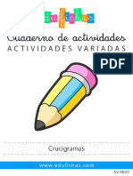 AV0022 Crucigramas Para Ninos Edufichas