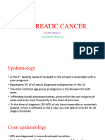 Cancer of Pancreas