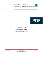 JERES-A-112 Meteorological and Seismic Design Data