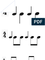 Note Reading Exercises - On Rhythmic Patterns - Group Activity