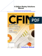 Cfin 4 4th Edition Besley Solutions Manual