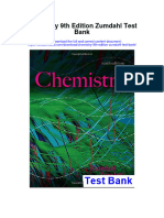 Chemistry 9th Edition Zumdahl Test Bank