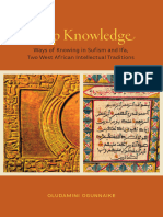 Oludamini Ogunnaike - Deep Knowledge_ Ways of Knowing in Sufism and Ifa, Two West African Intellectual Traditions-Pennsylvania State University Press (2020)