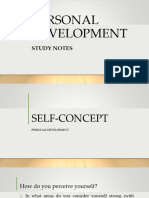 Personal Development Study Notes