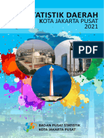 Statistik Daerah Kota Jakarta Pusat, 2021