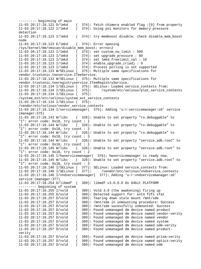 Logcat Prev CSC Log | PDF | Computer Data | Computer Science