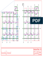 5 Storey ACI 318 Mat With Beam Slab - Mat Layout