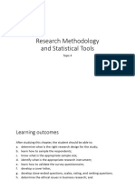 Topic 4 - Research Methodology and Statistical Tools - 2023
