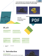 Cahier de Charge Fonctionnel: Conception D'Un Poste de Montage de Bague de Frottement Sur Palier