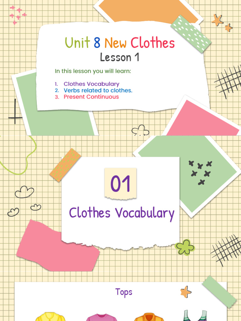 Unit 8 lesson 1 pdf