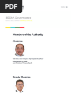 SEDIA Governance - SEDIA