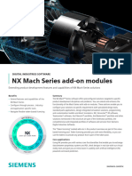 Siemens SW NX Mach Series Add On Modules Fact Sheet