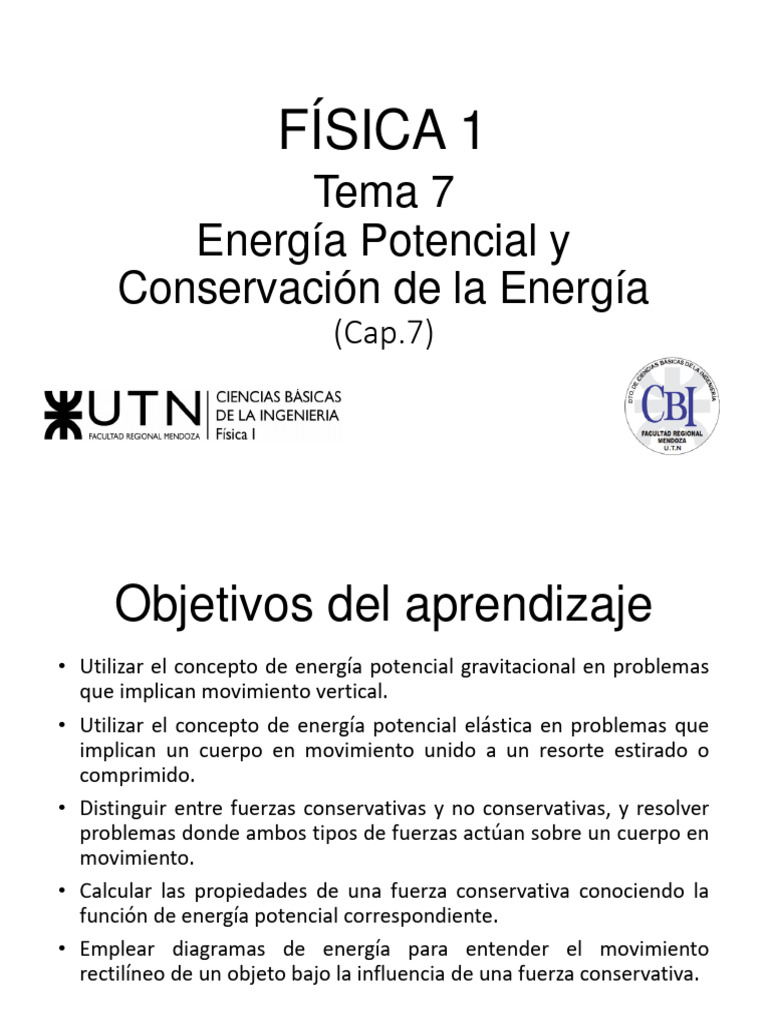 Energía Potencial y Conservación de Energía | PDF | Fuerza | Gravedad, image size:768x1024