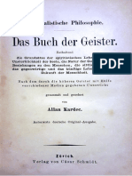 Das Buch Der Geister - El Libro de Los Espíritus ALEMÁN