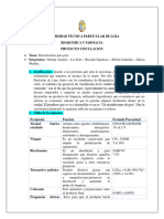 Formulacion Desinfectante