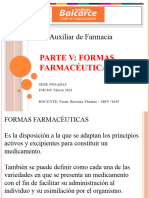 Parte V Formas Farmaceuticas