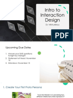 Intro Interaction Design