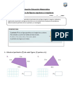 Prueba Matematica 3°