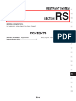 Nissan Pickup D22 SRS Wiring Diagram