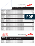 Bus E201 Timetable