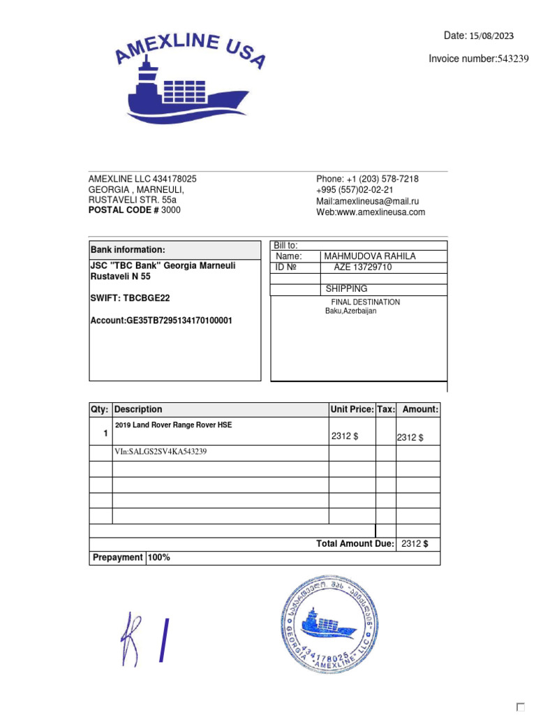 Invoice 2 | PDF