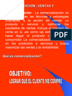 Comercializacion, Ventas y Marketing Definitivo