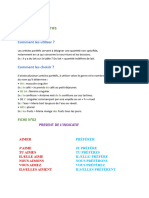 FICHE Structure Grammaticale