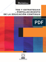 Estrategias de Educacion Continua