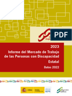 Informe Mercado Trabajo Discapacidad 2023 Datos2022