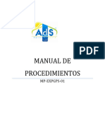 Manual de Procesos y Procedimientos