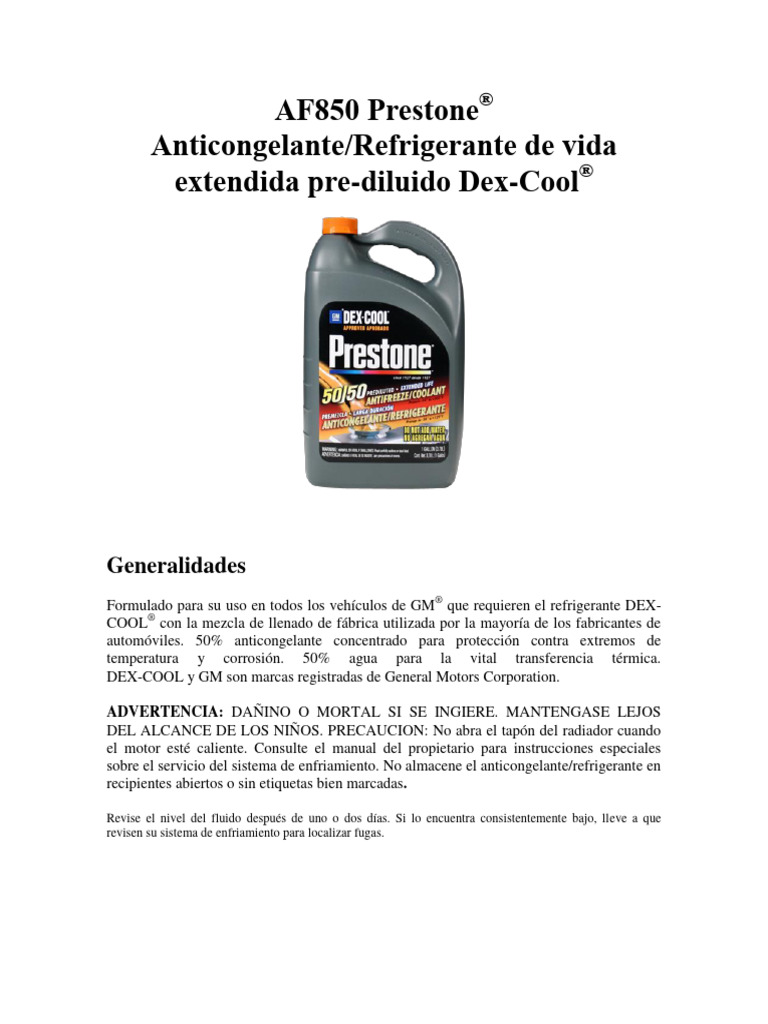 AF850 | PDF | Química | Materiales
