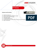 EN - Spec of HK SFP 1.25G 20 1310 1550 SFP Module
