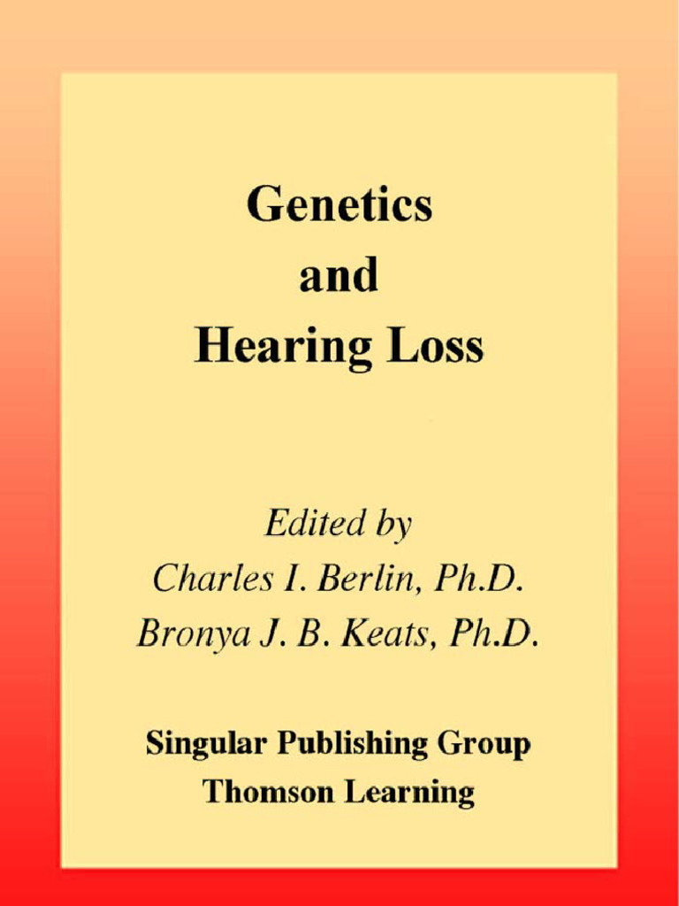 and Hearing Loss PDF Mutation Hearing Loss