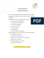 Taller de Investigación Apa