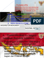 Tugas Ips - Peristiwa-Peristiwa Politik Dan Ekonomi Indonesia Pasca Pengakuan Kedaulatan