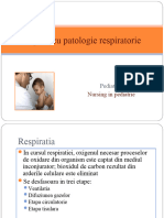 Nursing Patologie Respiratorie I